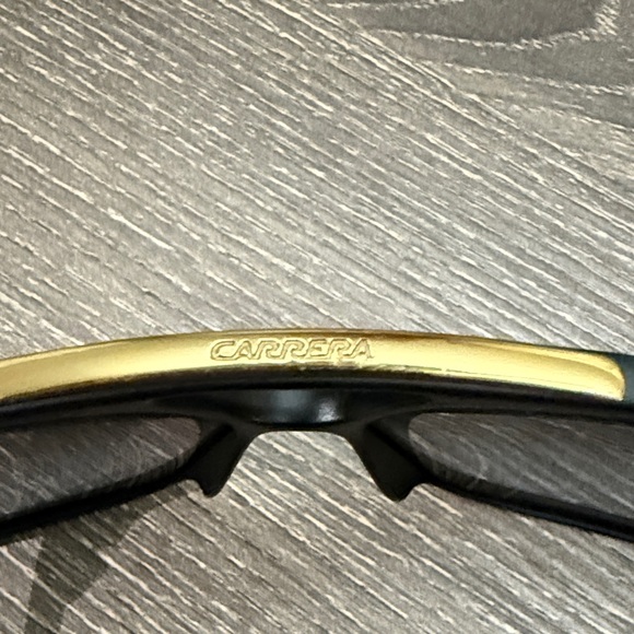 Carrera Black and Gold Sunglasses. - Picture 4 of 10